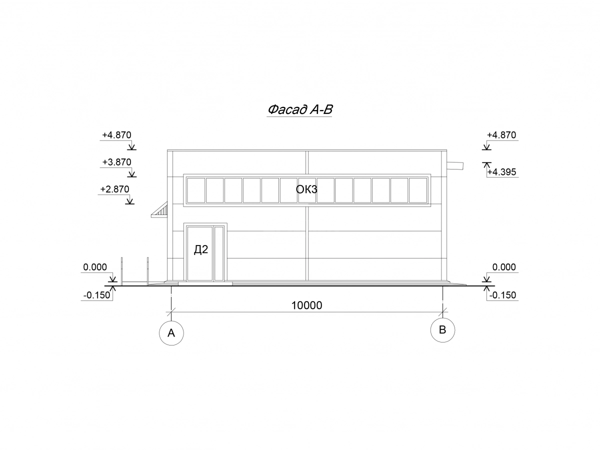 Планировка Магазин из сэндвич-панелей -  фото 1