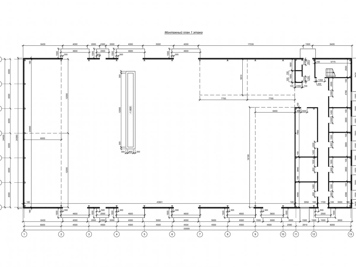 3D визуализация Производственное здание из сэндвич-панелей - фото 17