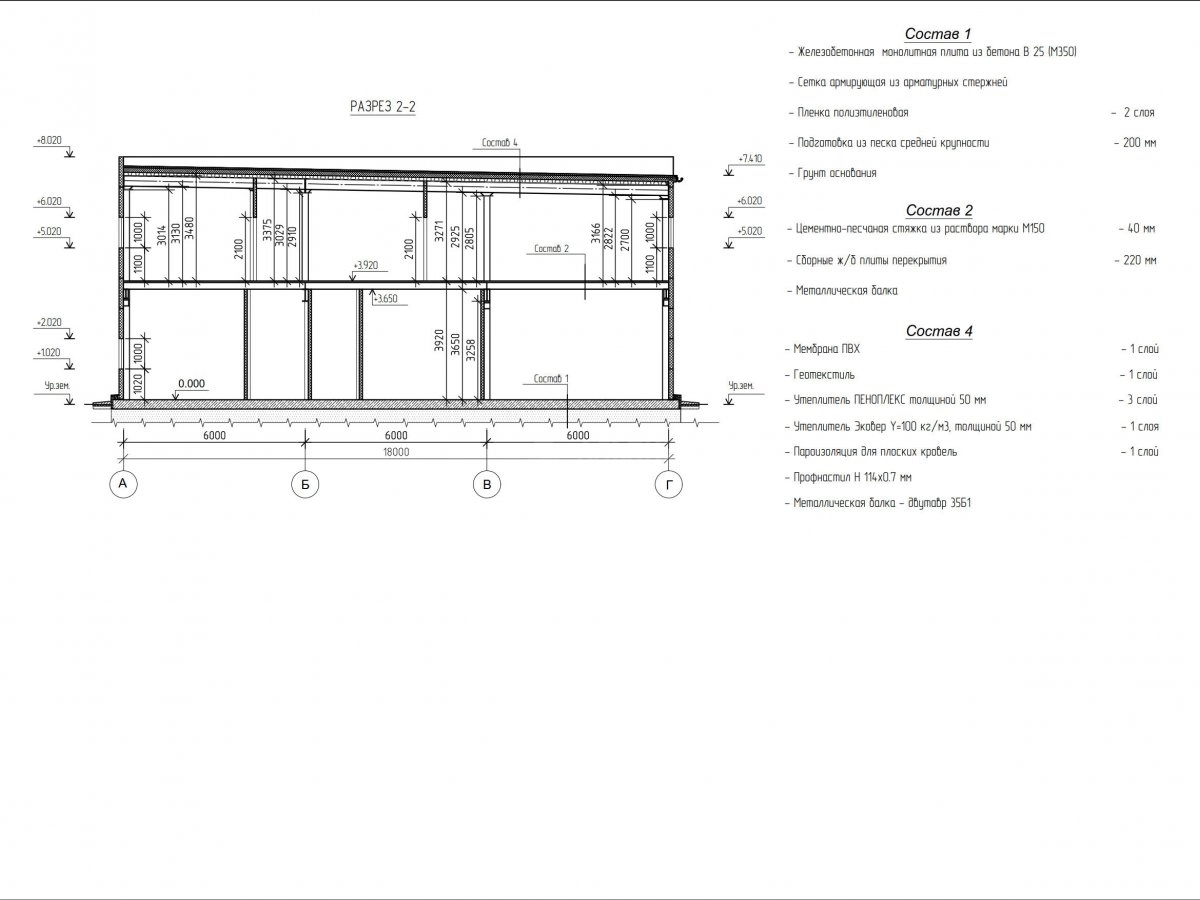 Планировка СТО из сэндвич панелей -  фото 4